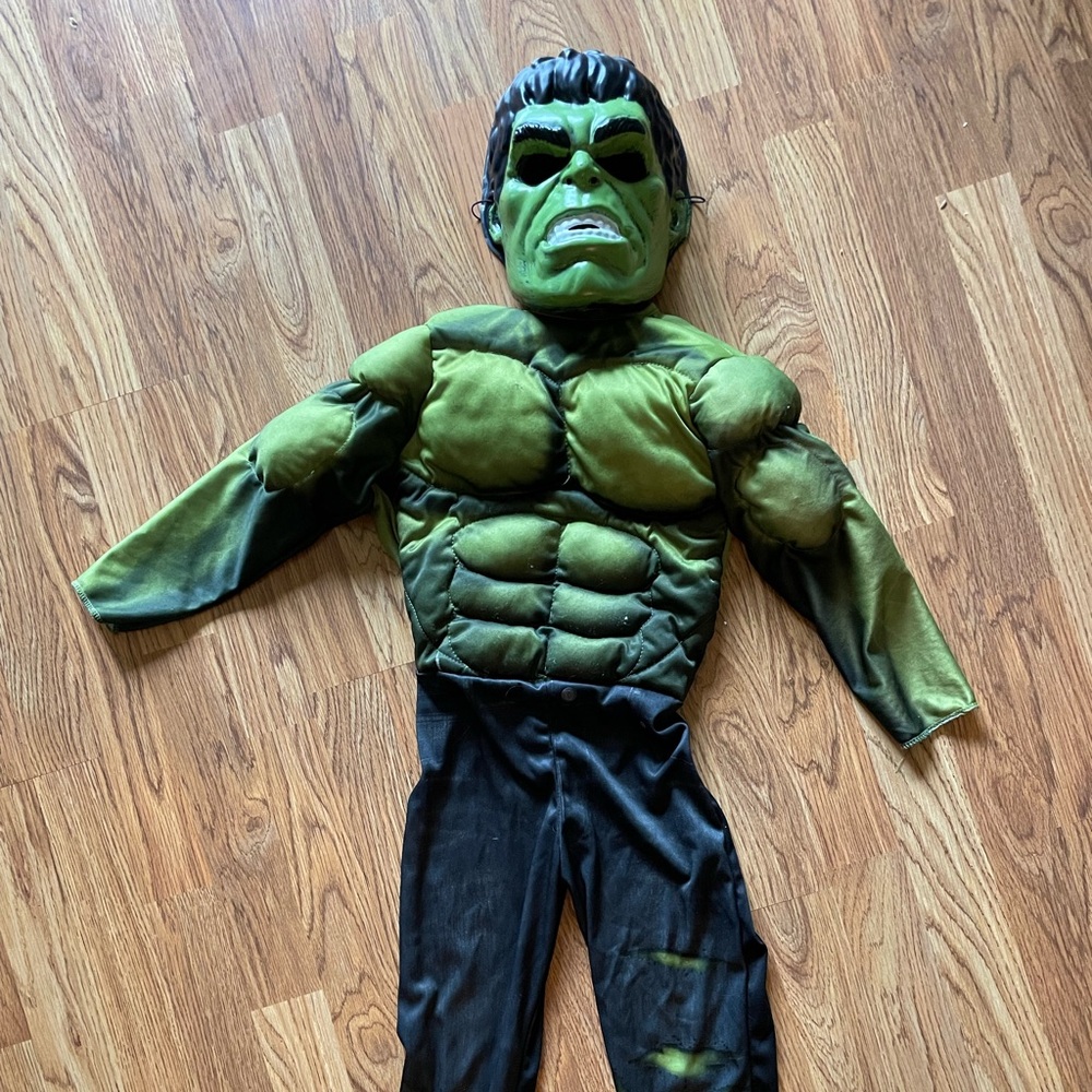 Youth small Hulk costume